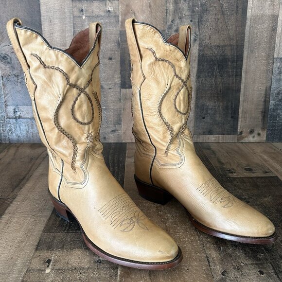 Dan Post 26690 Albany Bucklace Western Cowboy Boots Mens 10 D - Picture 1 of 12